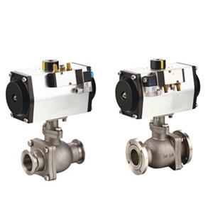 GUQ pneumatic vacuum (pressure) ball valve